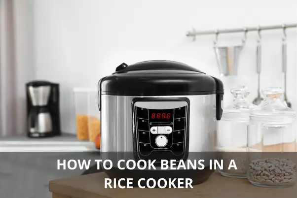 COOK BEANS IN RICE COOKER