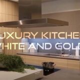 Luxury White and Gold Kitchen