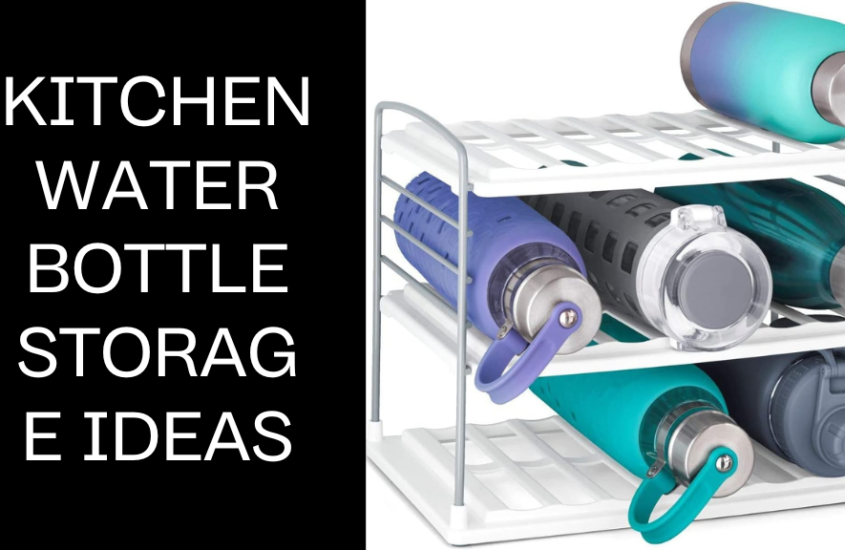 Kitchen Water Bottle Storage Ideas